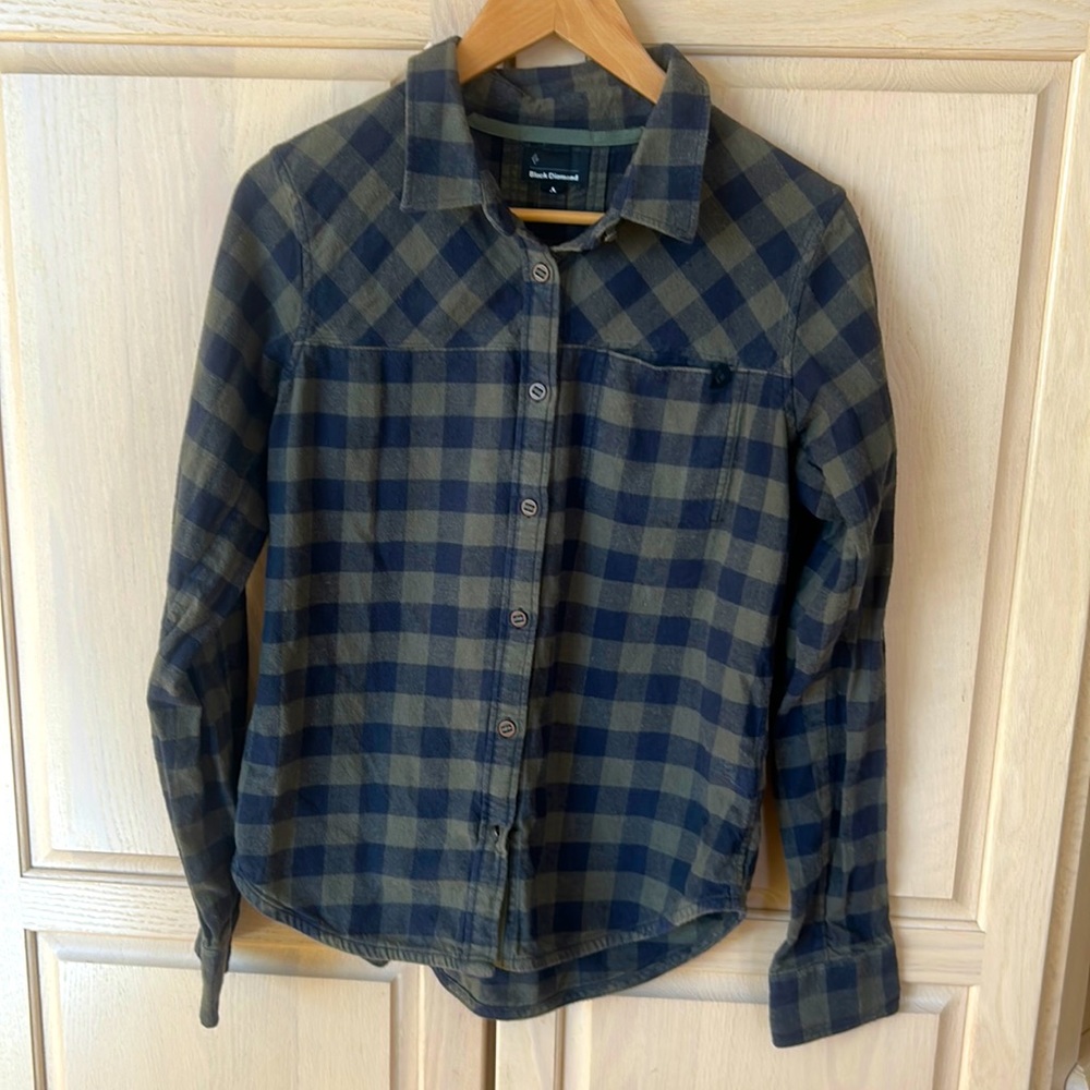 Beautiful long sleeve flannel by Black Diamond